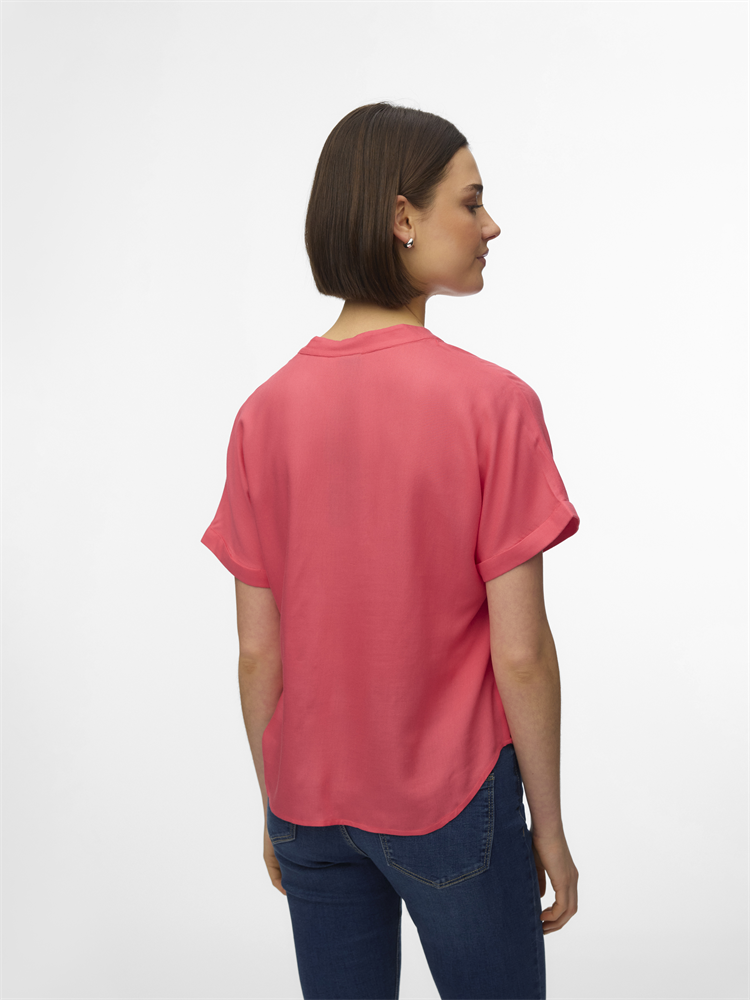 VMBEAUTY SS TOP WVN NOOS - 10279697