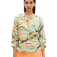 feminine blouse raglan sleeves - 1035880