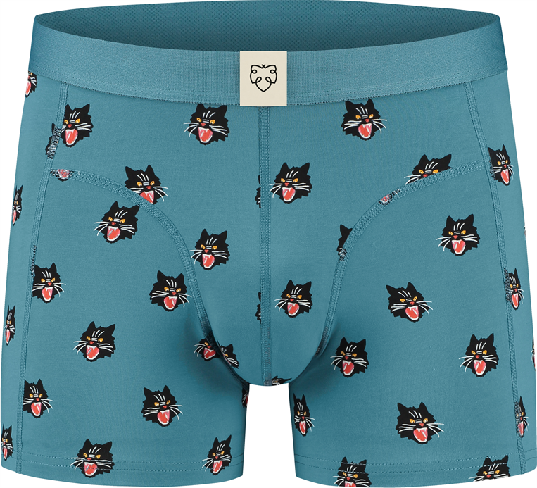 Boxer Short mit Katzengesichter - CARLOS