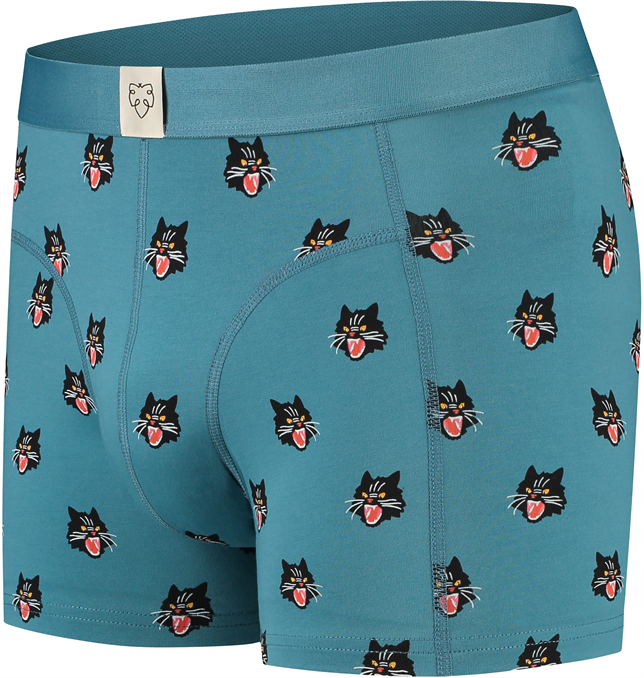 Boxer Short mit Katzengesichter - CARLOS